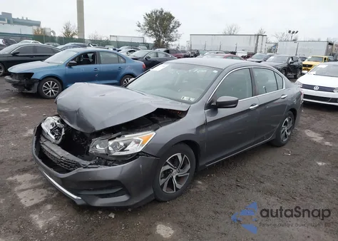 2016 Honda Accord Lx из США, поврежденный, VIN 1HGCR2F30GA092278